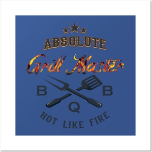 Absolute Grill Master - BBQ - Mega !! Posters and Art